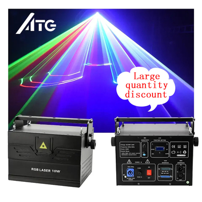 6kg 5-10W RGBフルカラーライト ディスコナイトクラブ スペシャルエフェクト LEDステージライト 屋外レーザーライトレーザーDj