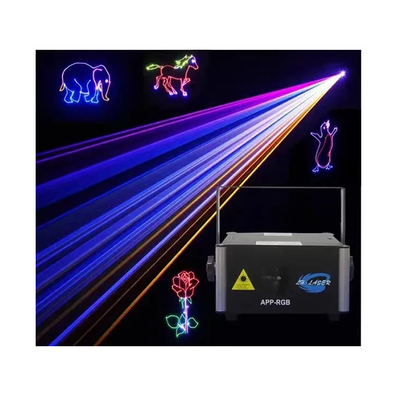 ATG 6W RGBステージレーザー照明 DMX512 リモコン LEDライト Proje DJ KTV ディスコ