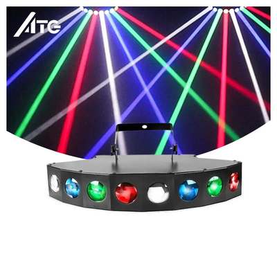 RGBW 4 In1 DMX LED スキャナー 移動型ヘッドライト 50000 時間稼働寿命