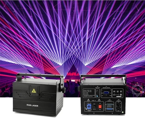 5W RGB アニメーションレーザーライト 10W DMX RGBW ナイトクラブ用 動くDJライト