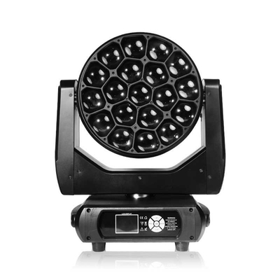 RGBW LED動頭灯 DJバーショウランプ DMX 3d クラブ用フォーカス付き垂直チューブ Dmx 512 ステージライト 90 800w 19x 40W 4in1